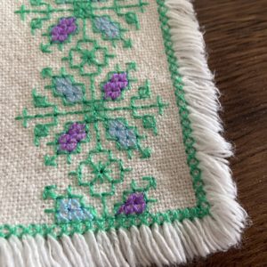 世界の刺繍を求めて〜モロッコ・フェズ刺繍 | パレスチナアマル（Amal 